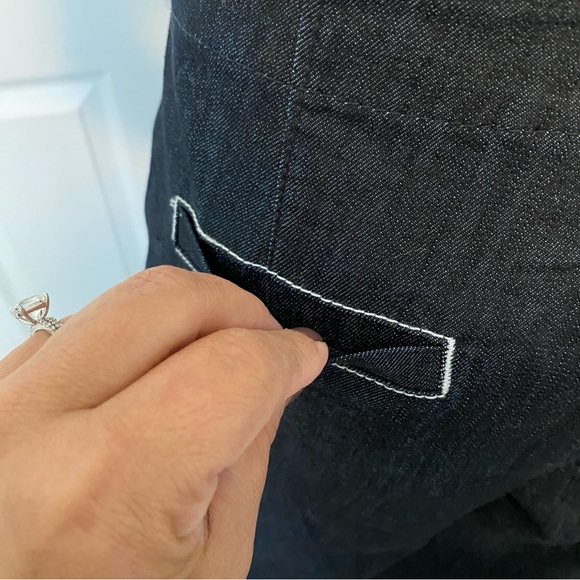 Cache Cropped Sailor Jeans - Picture 9 of 16